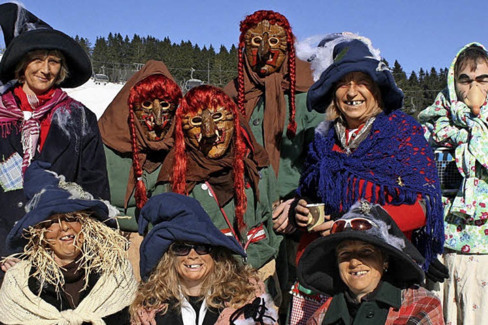 Wintersport als Hexe in Feldberg - Badische Zeitung TICKET