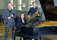Das Ensemble Dreizweieins musiziert in der Stadthalle Gengenbach