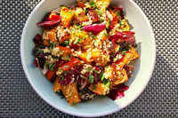 Der Herbst bittet zu Tisch &#8211; mit einem farbenfrohen Krbissalat