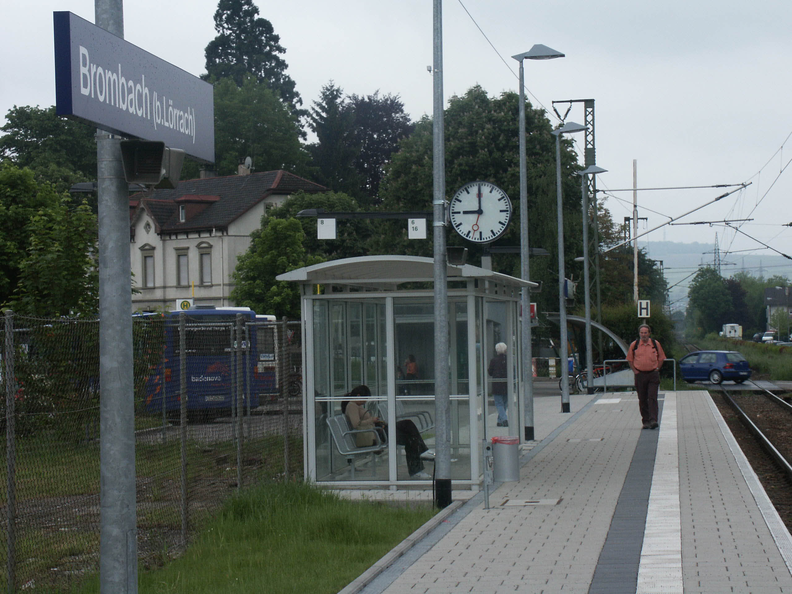 Bahnhof Brombach Lörrach Badische Zeitung TICKET