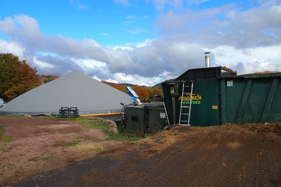Biogasanlage Glaser Hgelberg - Steinen