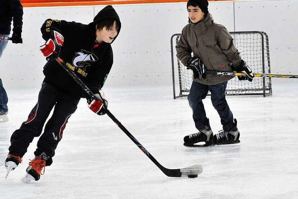 Kunsteisbahn Eglisee Basel Schweiz Badische Zeitung TICKET