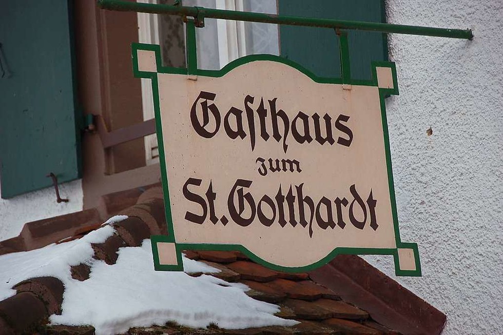 Gasthaus Gotthardhof (geschlossen) - Staufen
