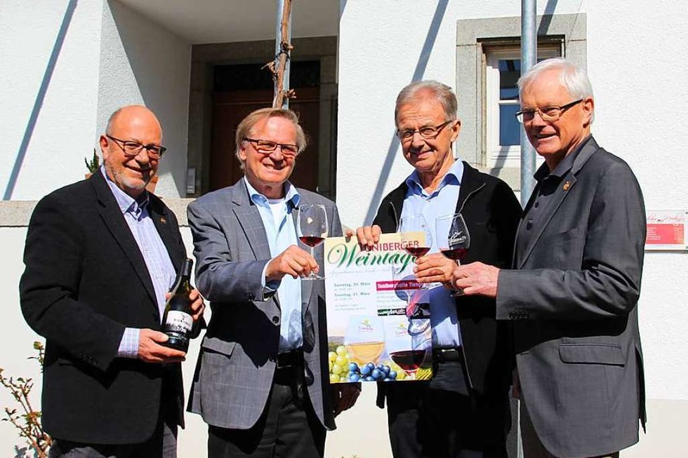 Bei den Tuniberger Weintagen gibt&#8217;s die ersten Weine des Jahrgangs 2018 - Badische Zeitung TICKET