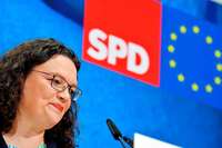 Andrea Nahles kndigt ihren Rcktritt an &#8211; Kritik am Umgang mit der SPD-Chefin