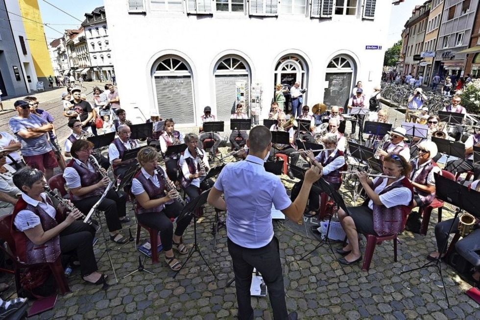 Freiburger Musikvereine bespielen die Innenstadt - Badische Zeitung TICKET
