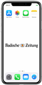 BZ-Online lsst sich auf dem iPhone kinderleicht aufrufen