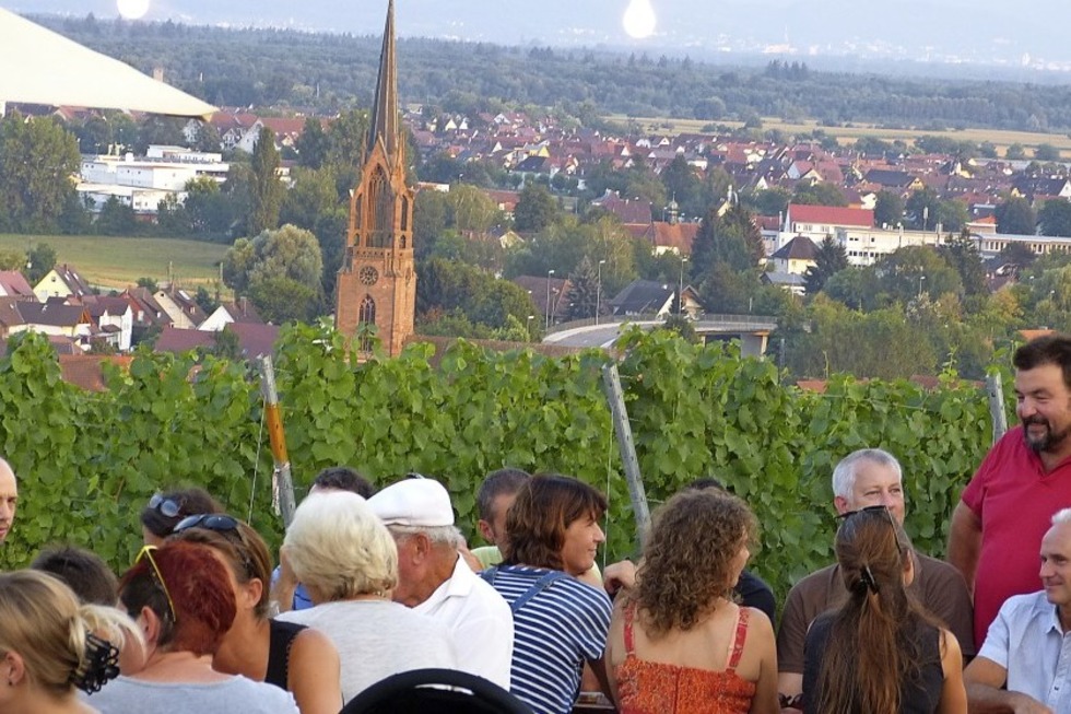 Weinfest in den Reben ber Teningen-Kndringen - Badische Zeitung TICKET