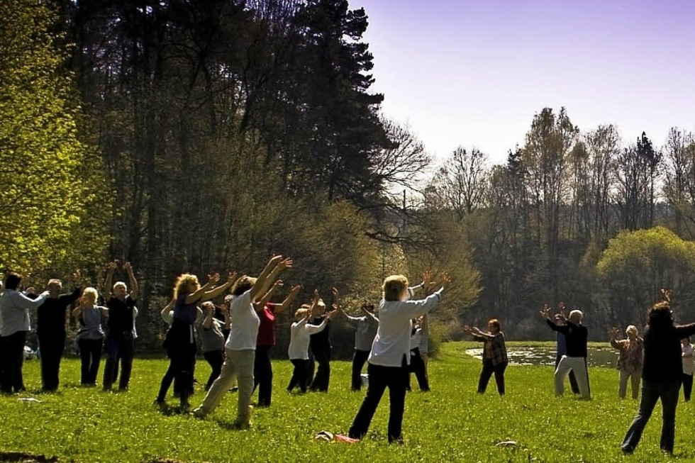 Qi Gong unter freiem Himmel in Mllheim und Badenweiler - Badische Zeitung TICKET