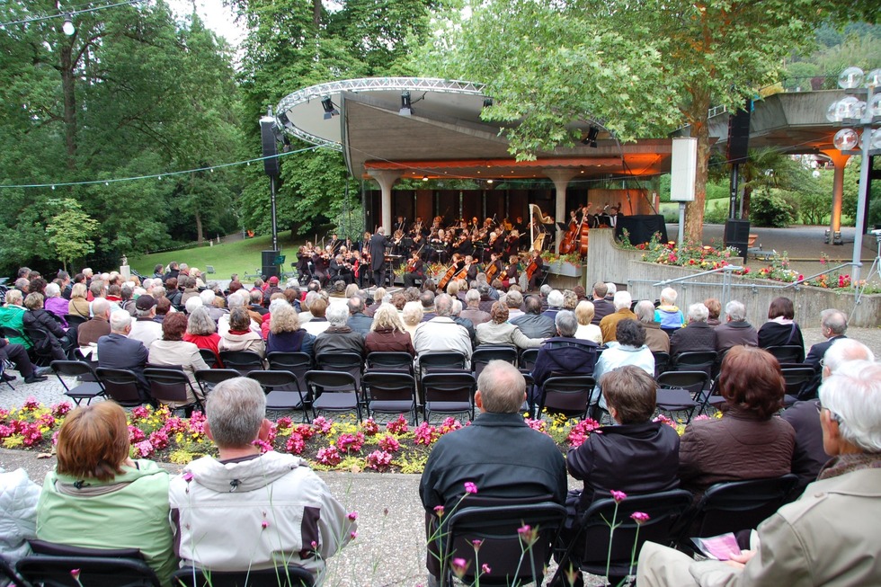 Konzertmuschel im Kurgarten - Badenweiler