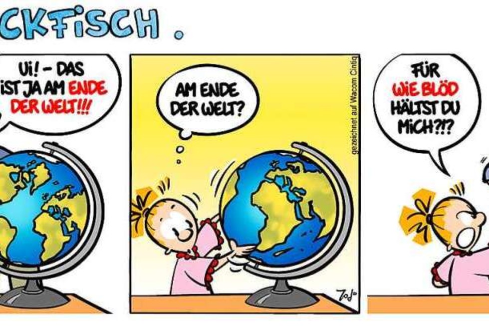 Comic: Lucy Backfisch: Am Ende der Welt - Badische Zeitung TICKET