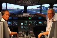 Diese Piloten lassen jeden ans Steuer ihres Airbus-A320-Simulators