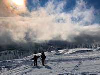 Fotos: Das verlassene Skigebiet am Feldberg im Corona-Winter