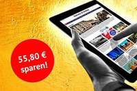Letzte Chance: Jetzt 55 Euro sparen und ein Jahr lang BZ-Online lesen