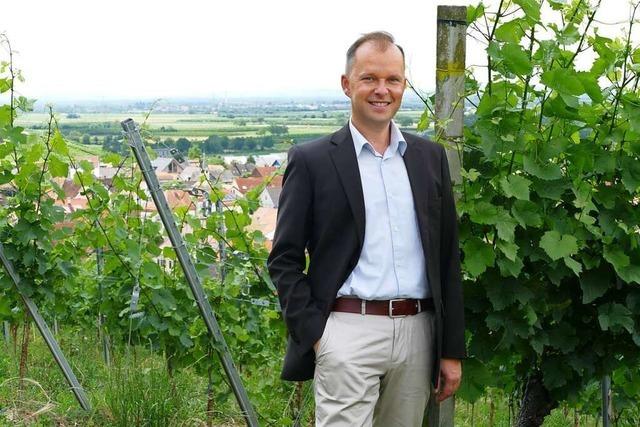 Rundgang mit dem Brgermeister-Kandidaten Chris-Robert Berendt