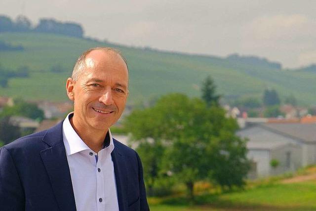 Rundgang mit dem Brgermeister-Kandidaten Peter Danzeisen