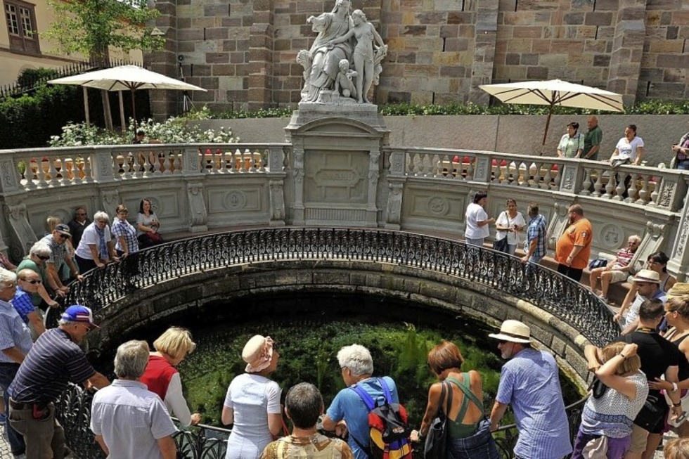 Erlebnisfhrung zur Donauquelle in Donaueschingen - Badische Zeitung TICKET