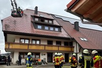 Feuerwehr rckt gleich zwei Mal wegen Schwelbrand am Horbener Ignazhof aus