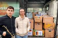 Junge Ebringer fahren Hilfskonvois in Ukraine &#8211; und wrden am liebsten tglich fahren