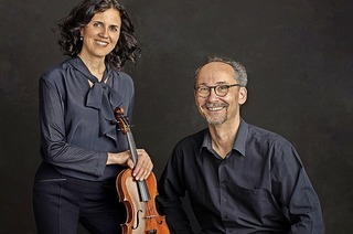 Das Duo Connessione spielt Haydn zur Passionsandacht in der St.Urban-Kirche