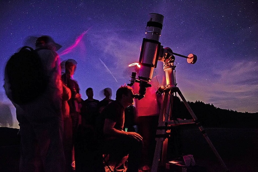 Auf dem Langenhard und Tochtersberg finden astronomische Beobachtungsnchte statt - Badische Zeitung TICKET