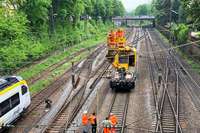 Oberleitungsschaden legt Bahnverkehr teilweise lahm