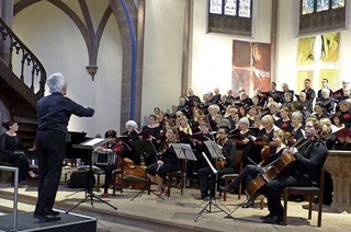 Der Figuralchor Offenburg gibt zwei Konzerte in der ev. Stadtkirche