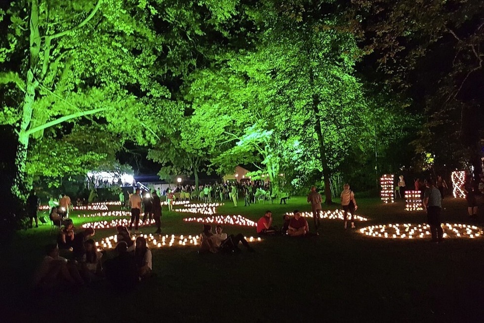 Im Lahrer Stadtpark findet das Lichterfest mit Musik auf vier Bhnen statt - Badische Zeitung TICKET