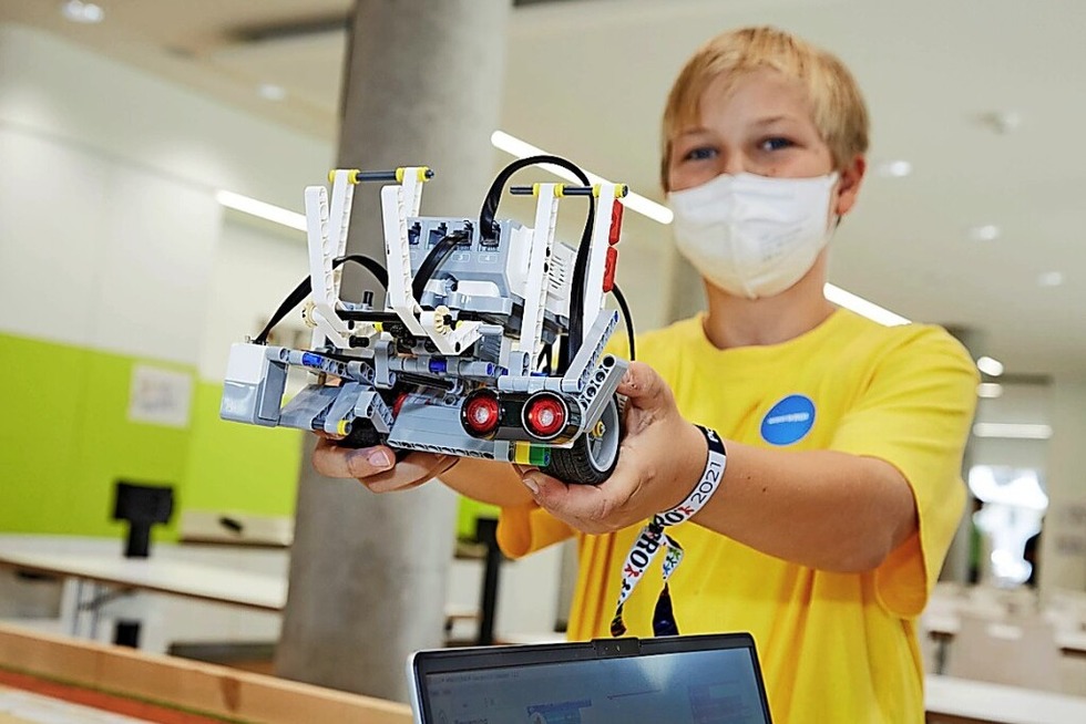 Junge Tftler stellen ihre Roboter im Technischen Zukunftsmuseum Temopolis vor - Badische Zeitung TICKET