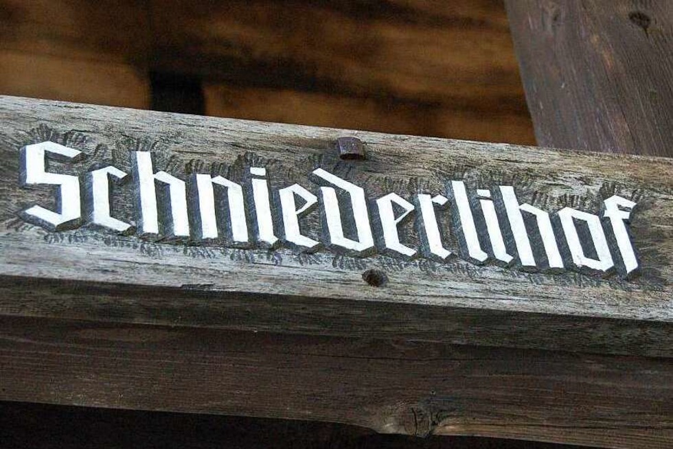 Schniederlihof Hofsgrund - Oberried