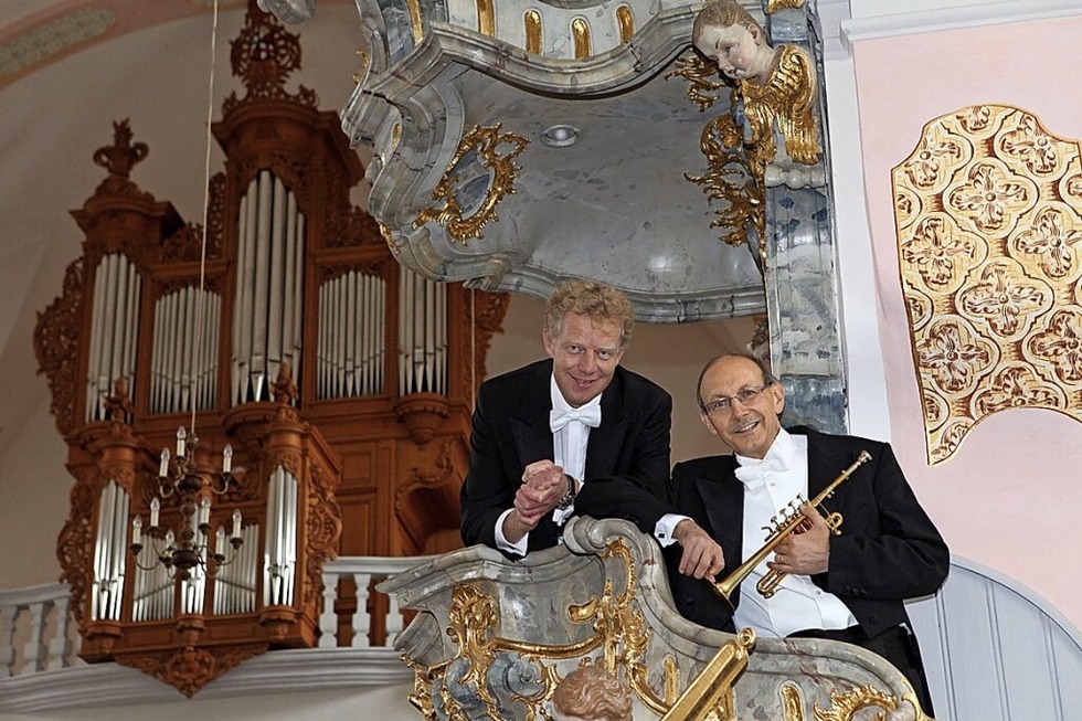 Bernhard Kratzer und Paul Theis geben ein Konzert an der Silbermannorgel in Ettenheimmünster - Badische Zeitung TICKET