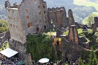 In Seelbach-Schönberg wird wieder das Geroldsecker Burgfest gefeiert
