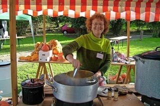 In Sainte-Croix-aux-Mines findet das Festival de la soupe au jardin statt