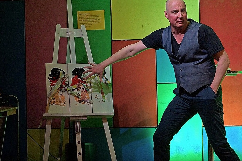 Kabarett Alexej Boris will im Schlachthof die Demokratie retten