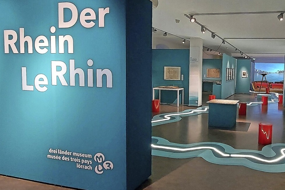 Erste Führung durch die Ausstellung "Der Rhein" - Badische Zeitung TICKET