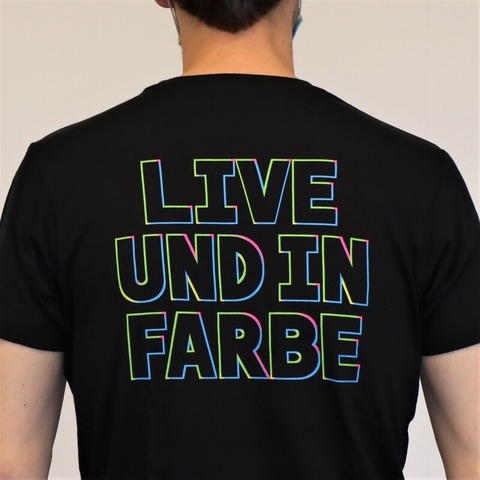 LIVE UND IN FARBE T-Shirt - Berlin - 01.01.2040 20:00