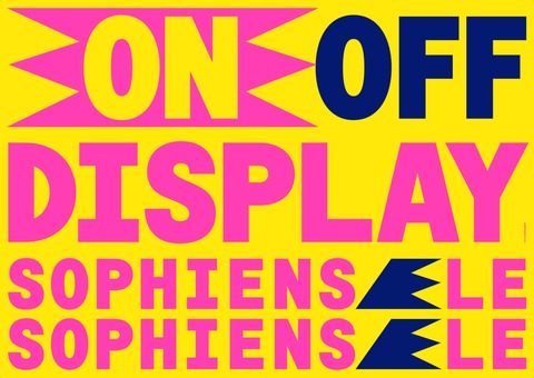 Plakat Spielzeit 20/21 DISPLAY ON OFF - Berlin - 01.01.2040 20:00