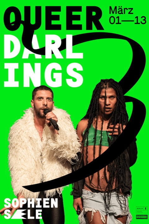 Plakat Queer Darlings 2022 - Berlin - 01.01.2040 20:00