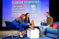 Kabarettist Florian Schroeder bei "Nachgefragt" am Rotteck-Gymnasium