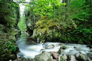 Haslachschlucht mit Hllloch- und Rechenfelsen