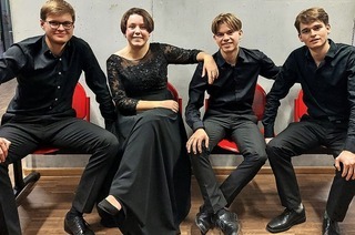 Das Junge Stuttgarter Klavierquartett spielt Werke von Suk, Mozart und Ravel in Staufen