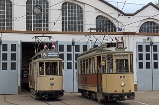 Der Bresigauer Geschichtesverein lädt zur Führung durch das alte Straßenbahndepot ein