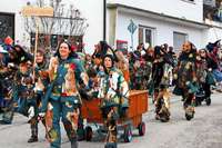 In Malsburg-Marzell feiern die Wlder eine kleine aber feiner Fasnacht