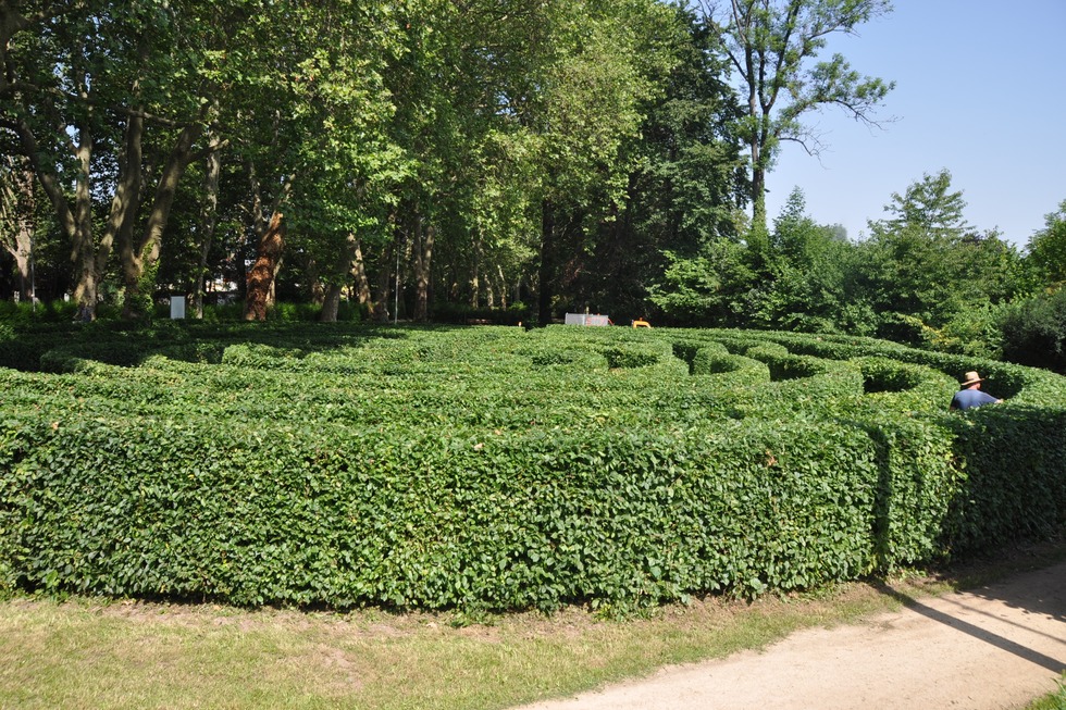 Labyrinth am Stadtsee-Park - Staufen