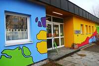 Der Kindergarten in Eimeldingen bekommt einen Container als Zwischenlsung