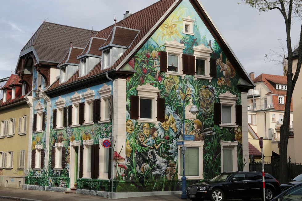 Graffiti-Haus Wiehre - Freiburg
