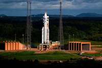 Wie startet die Ariane-Rakete?