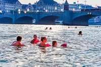 Warum das Schwimmen im Rhein in Weil am Rhein und Huningue gefhrlich ist