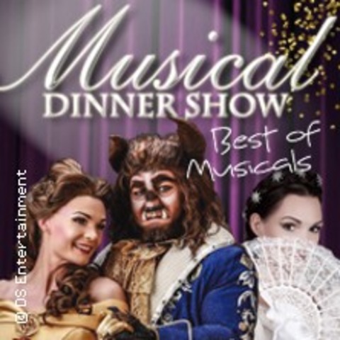 Musical Dinner Show - Best of Musicals - STRAUSBERG - 04.10.2024 19:00