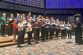 Die Nagolder Kantorei gastiert für ein Klangraumkonzert in der Stadtkirche Offenburg